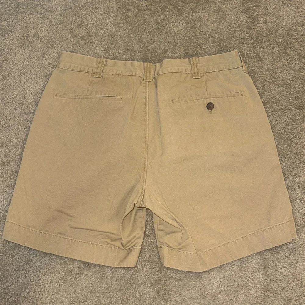 J. Crew Men’s Tan Flat Front Shorts